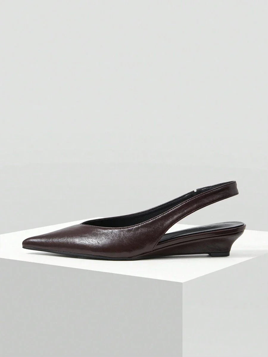 Léonie | Minimal Slingback Flats