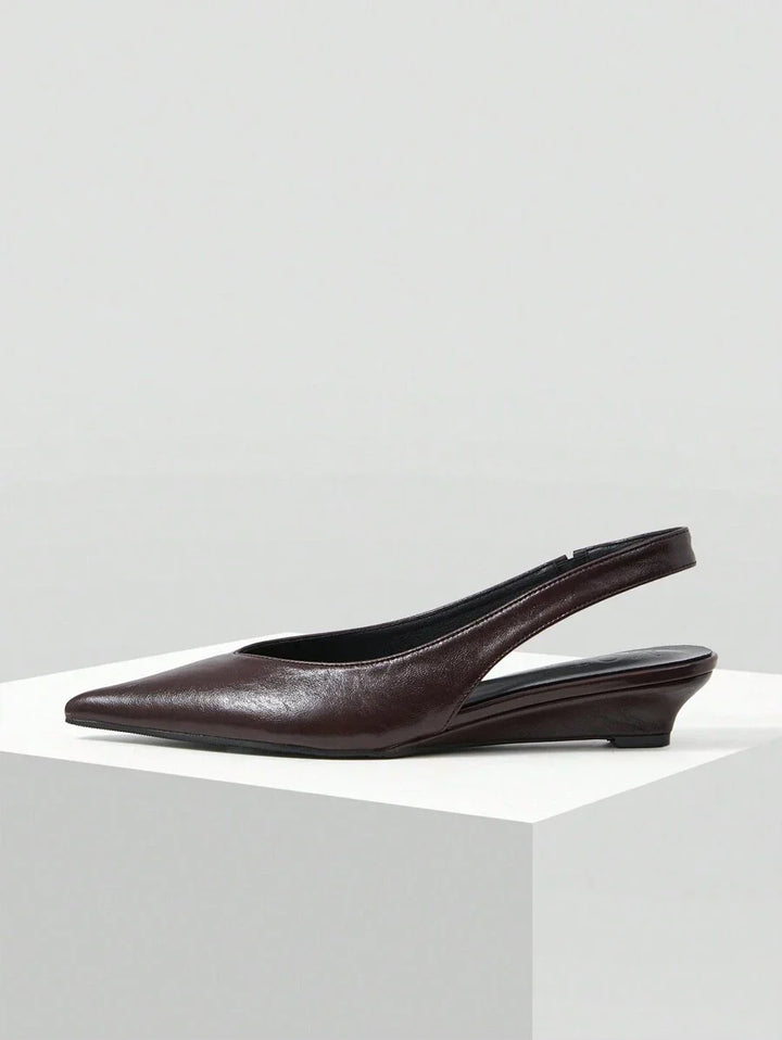Léonie | Minimal Slingback Flats