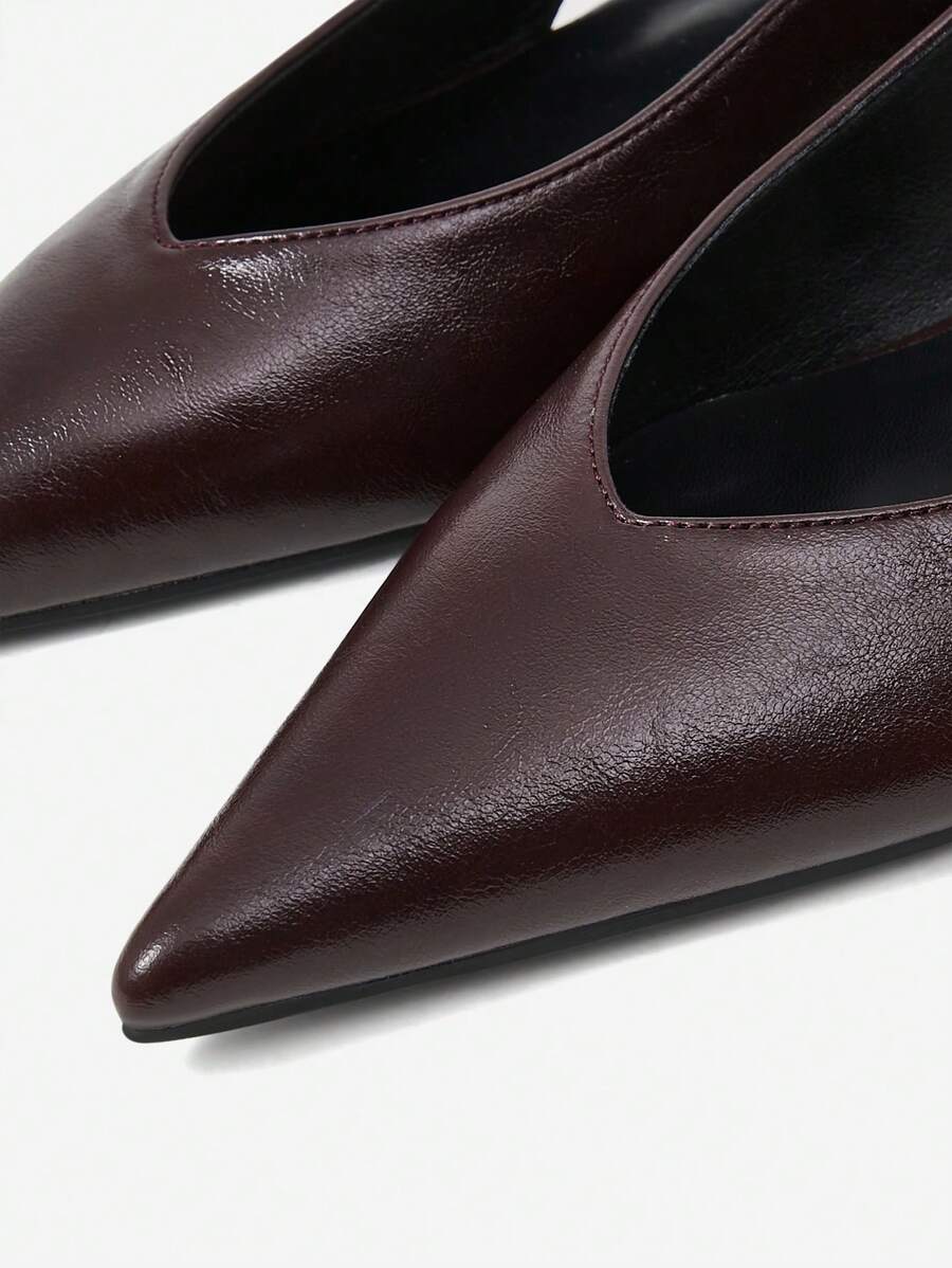 Léonie | Minimal Slingback Flats