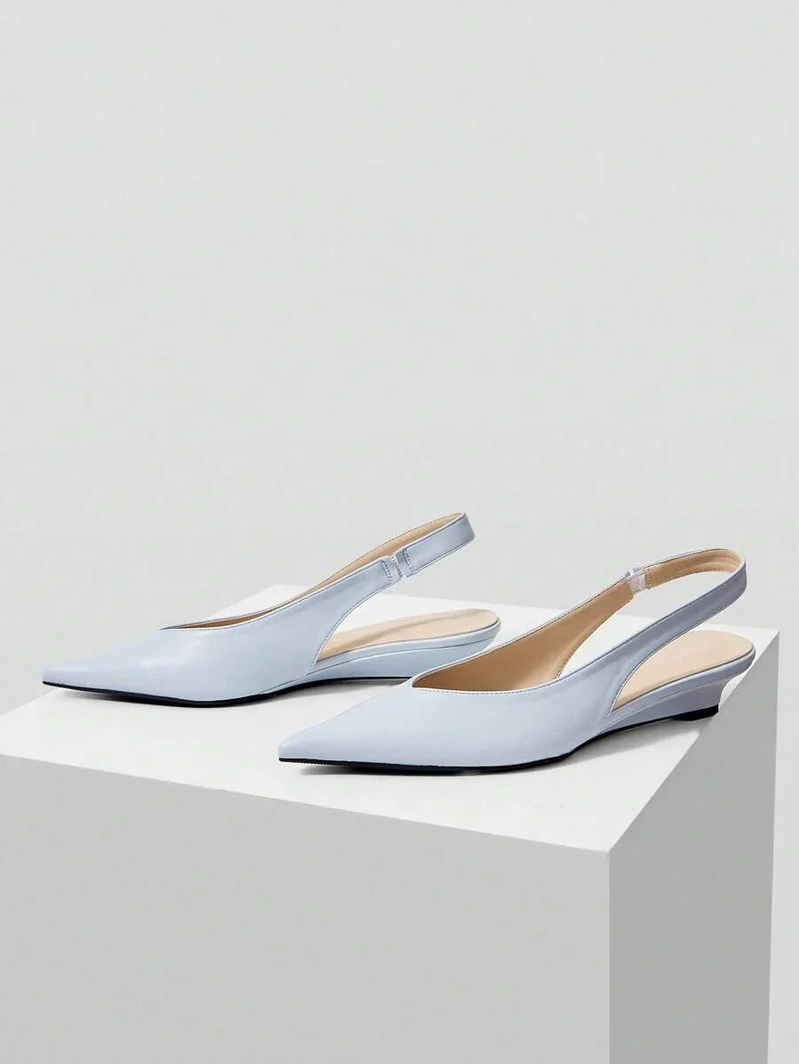 Léonie | Minimal Slingback Flats