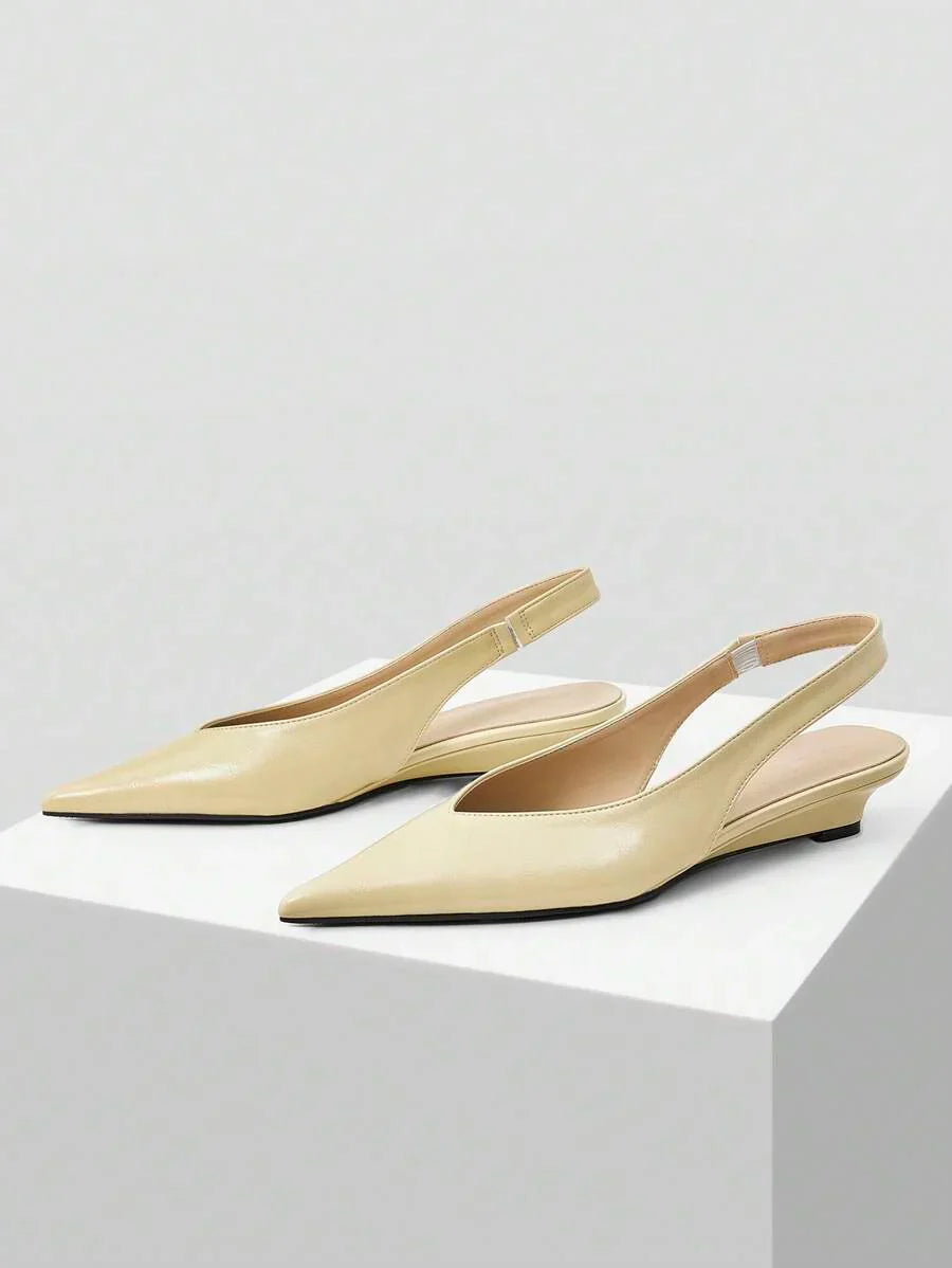 Léonie | Minimal Slingback Flats