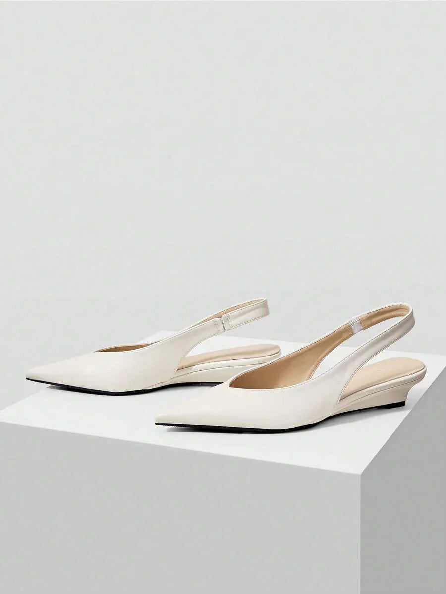 Léonie | Minimal Slingback Flats