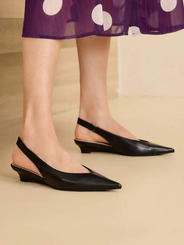 Léonie | Minimal Slingback Flats