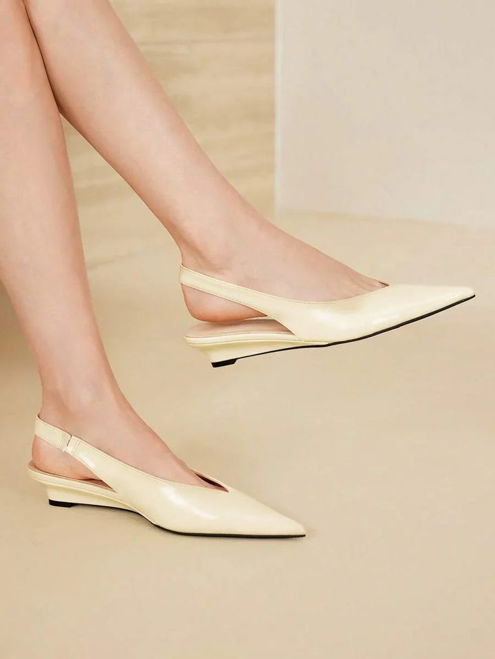 Léonie | Minimal Slingback Flats