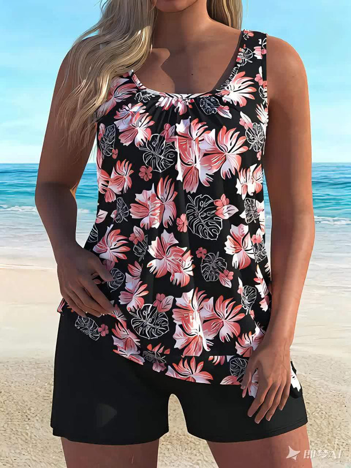 Amara | Drifted Bloom Tankini