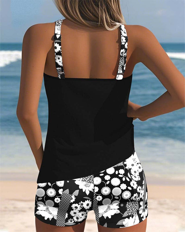 Elowen | Patchwork Breeze Tankini
