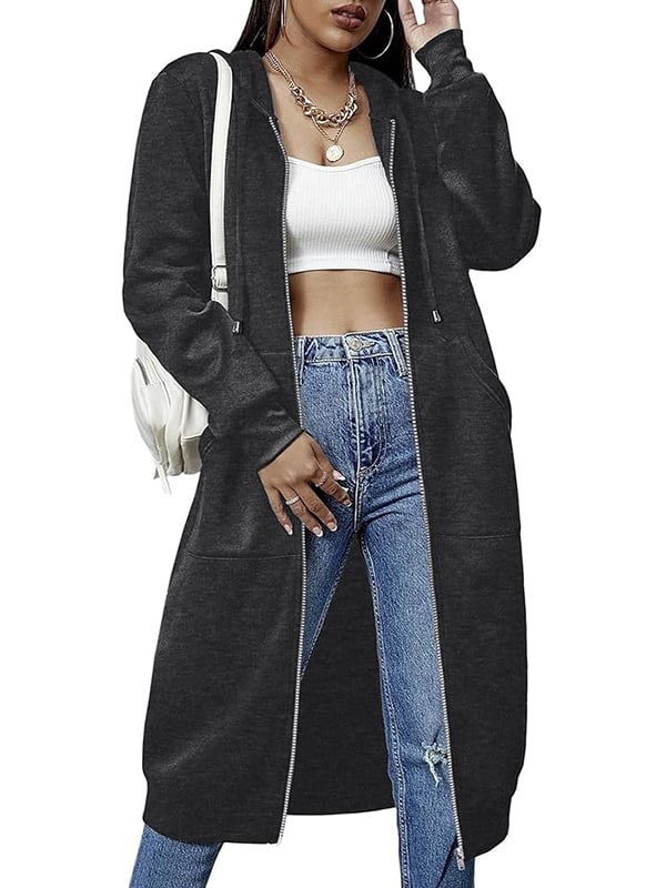 Camille™ | Relaxed Zip-Up Fleece Hoodie