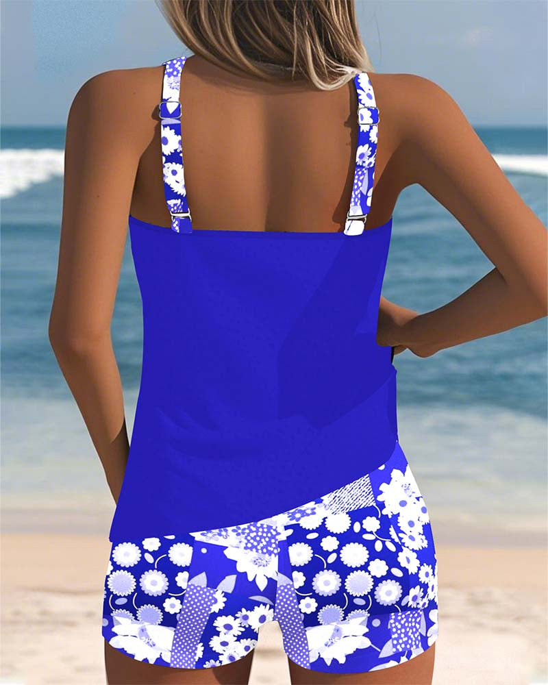 Elowen | Patchwork Breeze Tankini