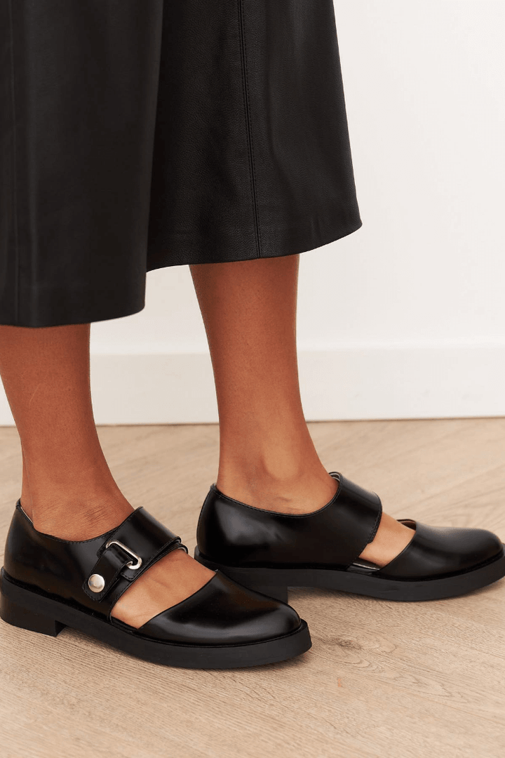 Claire | Buckled Mary Jane Flats