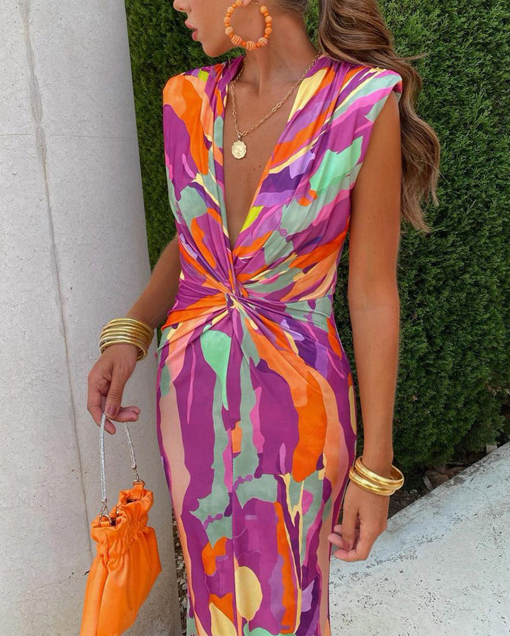 Calanthe | Sculpted Drape Gown