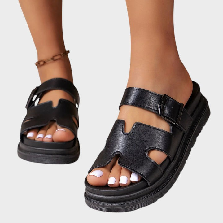 Adrianna™ - Orthopaedic Sandals with H-Design