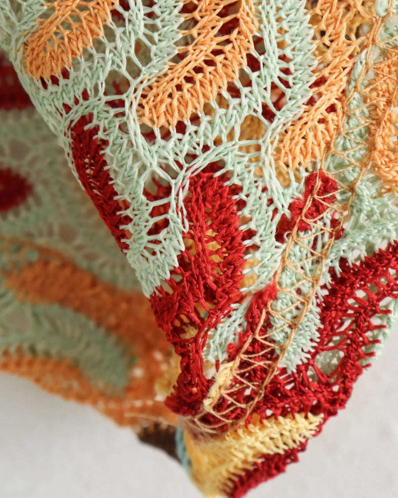 Seraphine | Woven Wave Maxi Dress