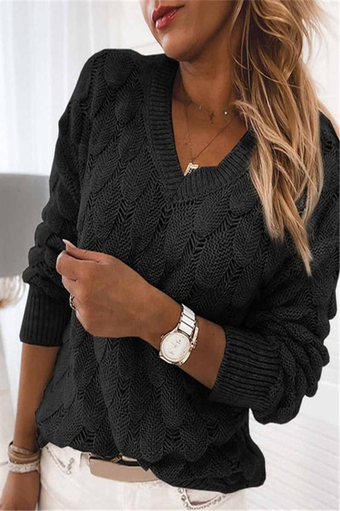 Delaney™ | Refined V-Neck Sweater
