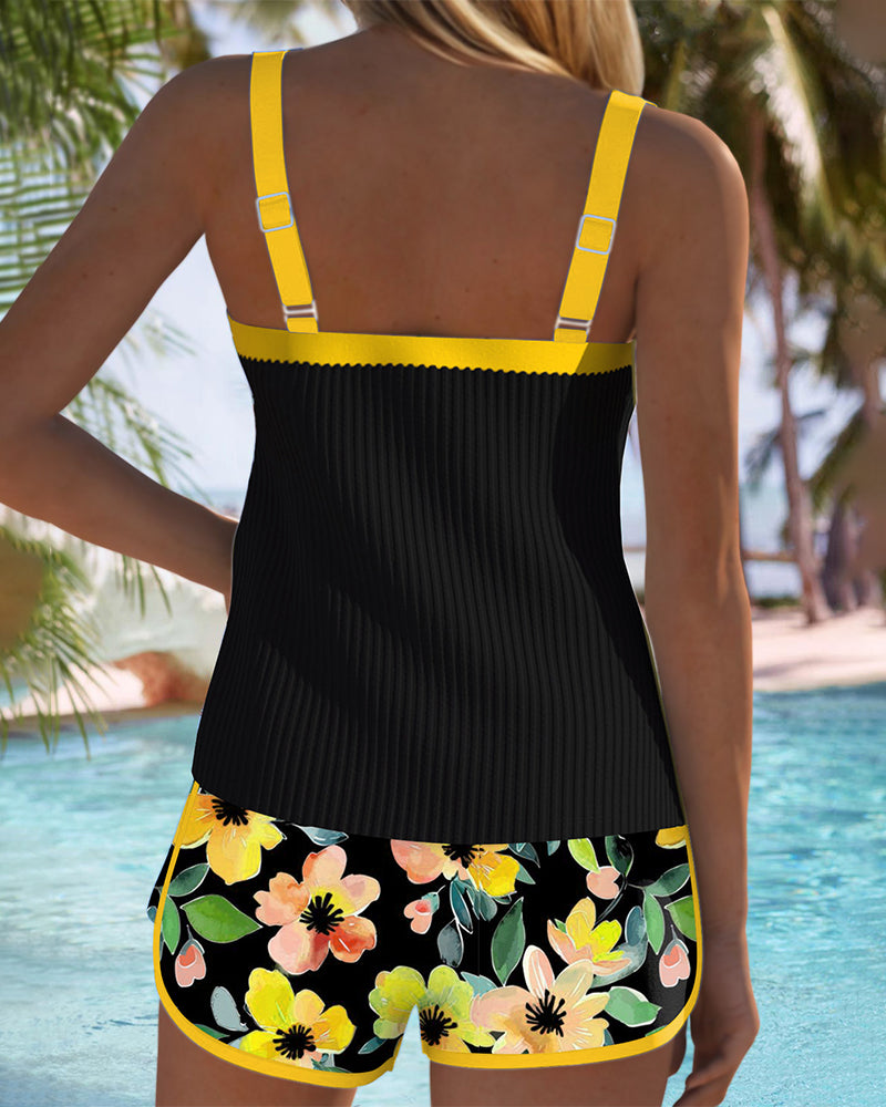 Liora | Tidal Garden Tankini