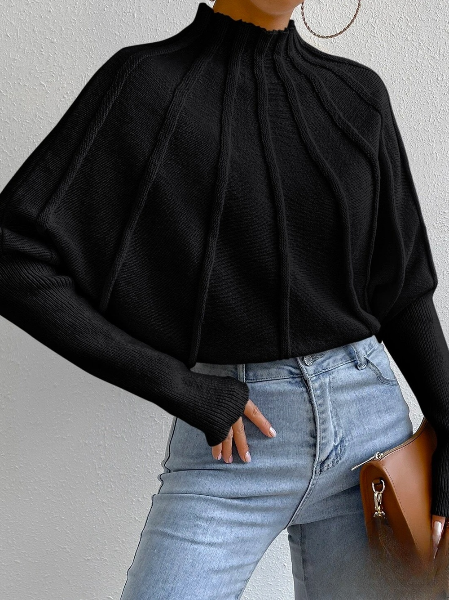 Camryn™ | Elegant High-Neck Sweater