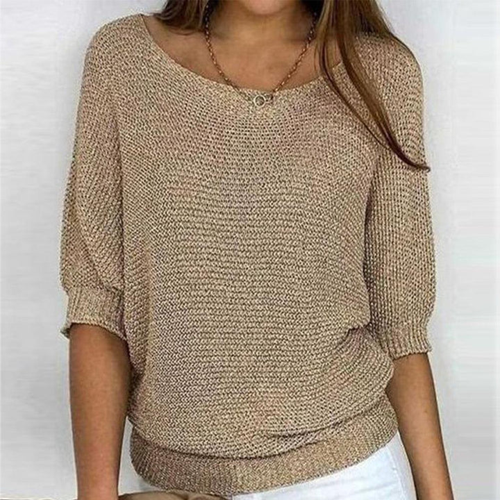 Hadley™ | Soft Taupe Oversized Sweater