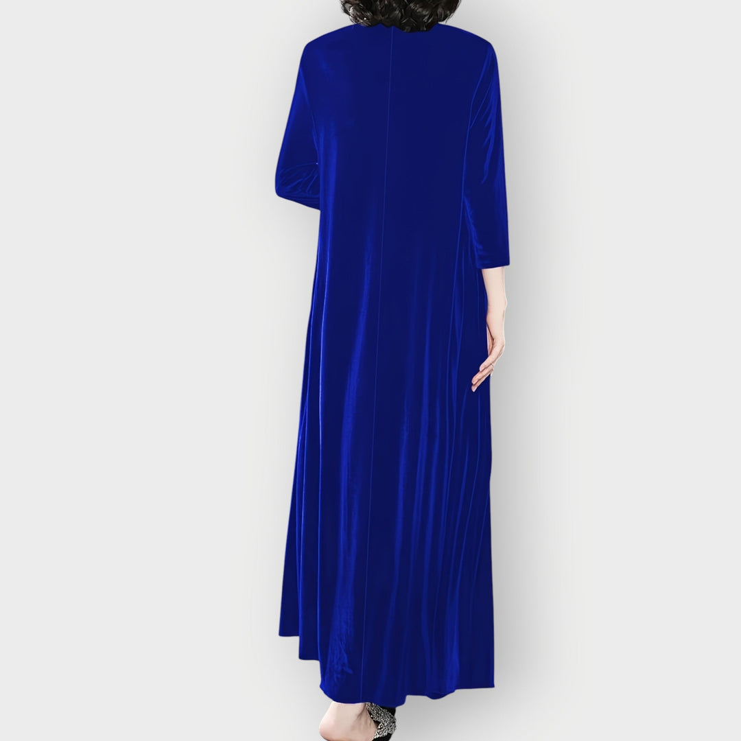 Nerina | Luxe Velvet Maxi Dress
