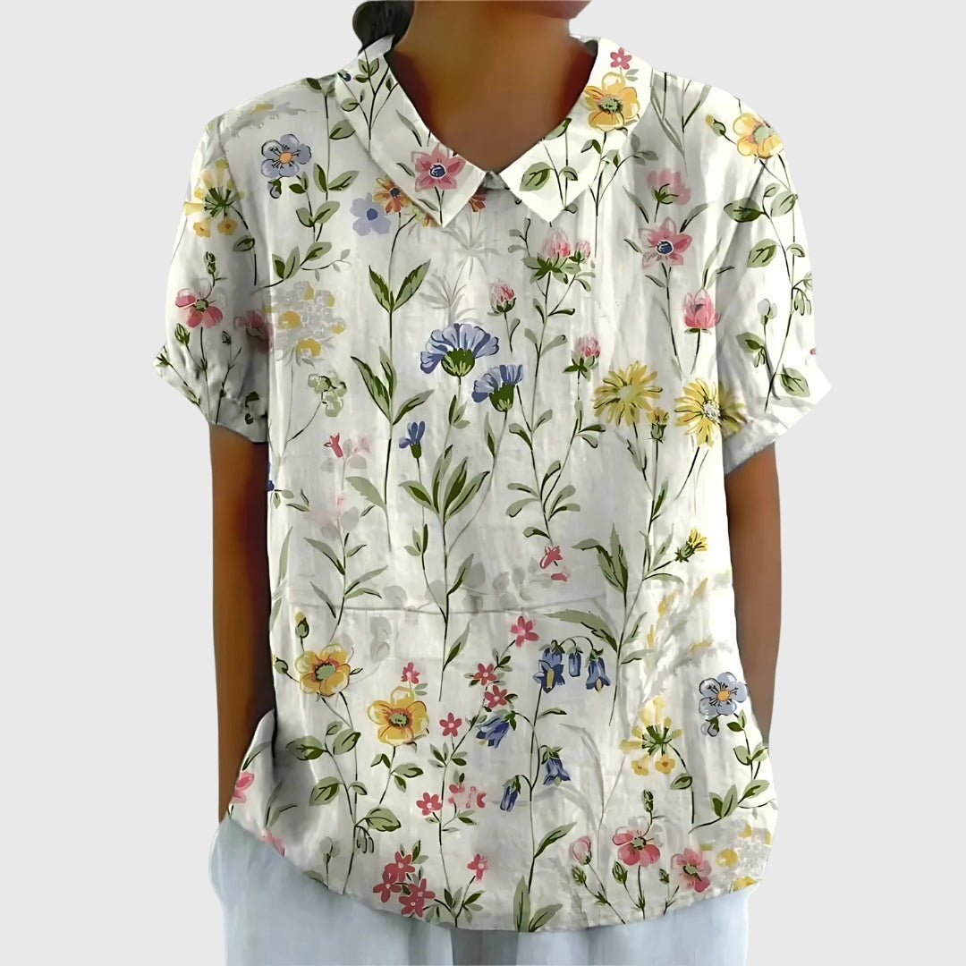 Flora | Chic Floral Blouse