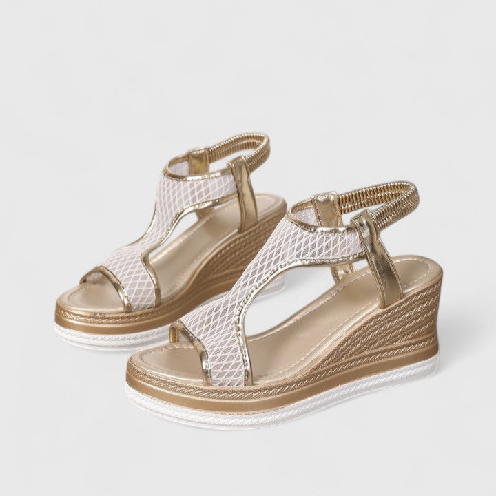 Seraphine | Gilded Breeze Sandal