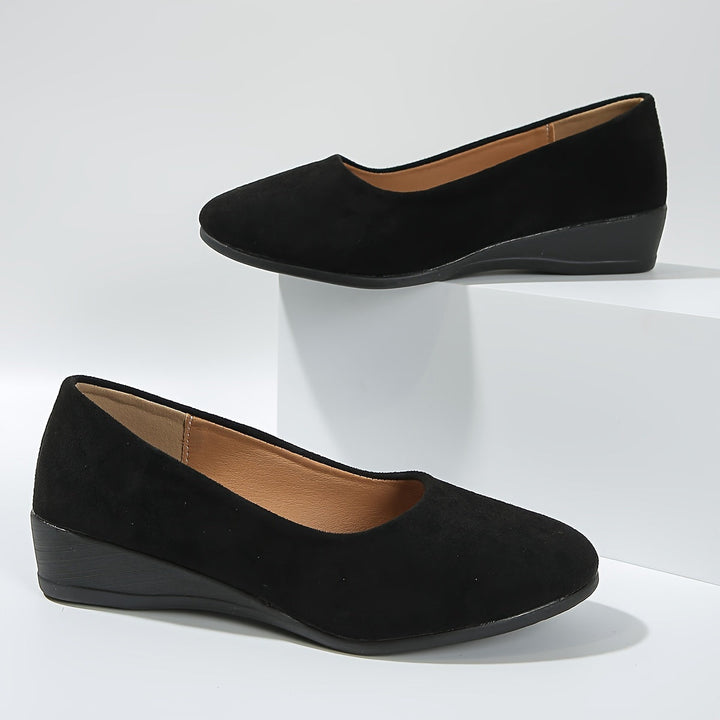 Babs - Wedge Ballerina Flats