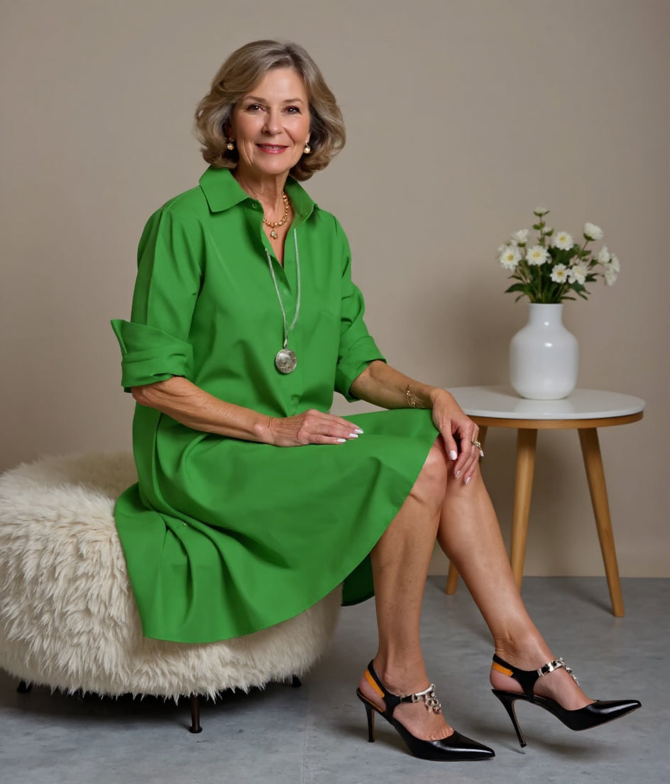 Eveline | Refined Shirt Dress