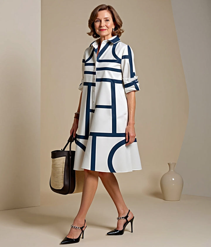 Eveline | Refined Shirt Dress