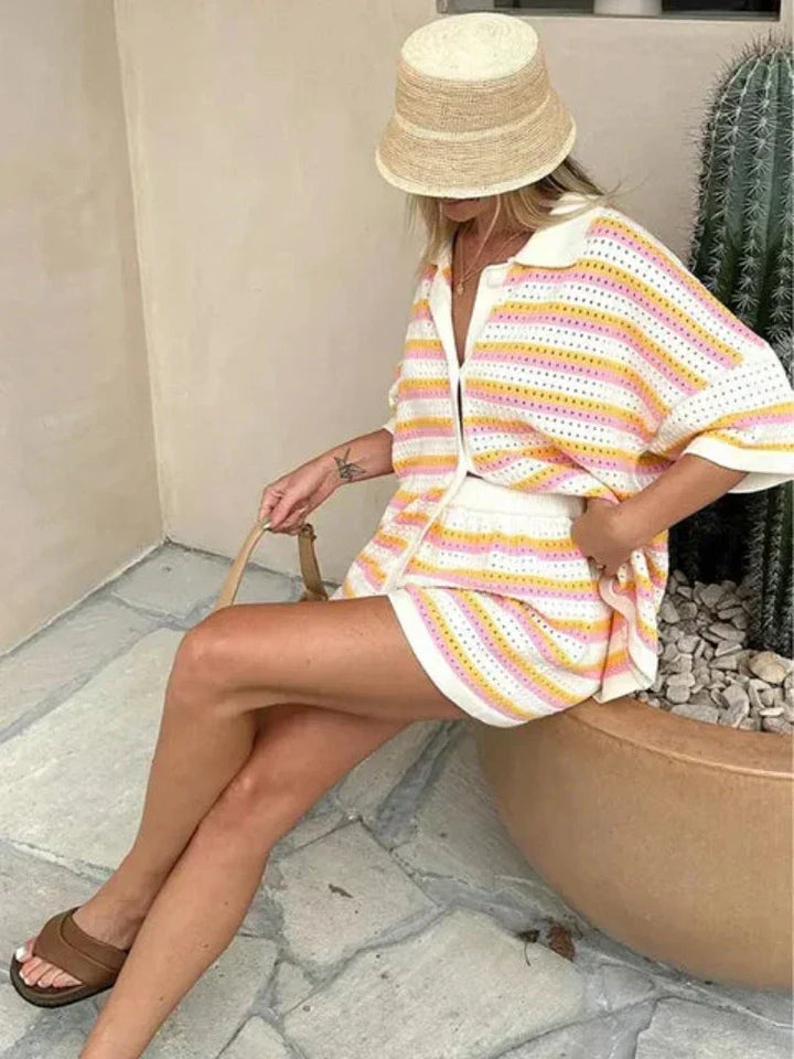 Fiorine | Sugar-Haze Knit Set