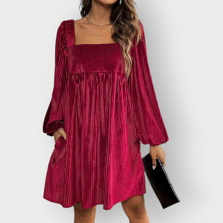 Elowen | Luxe Velvet Backless Dress