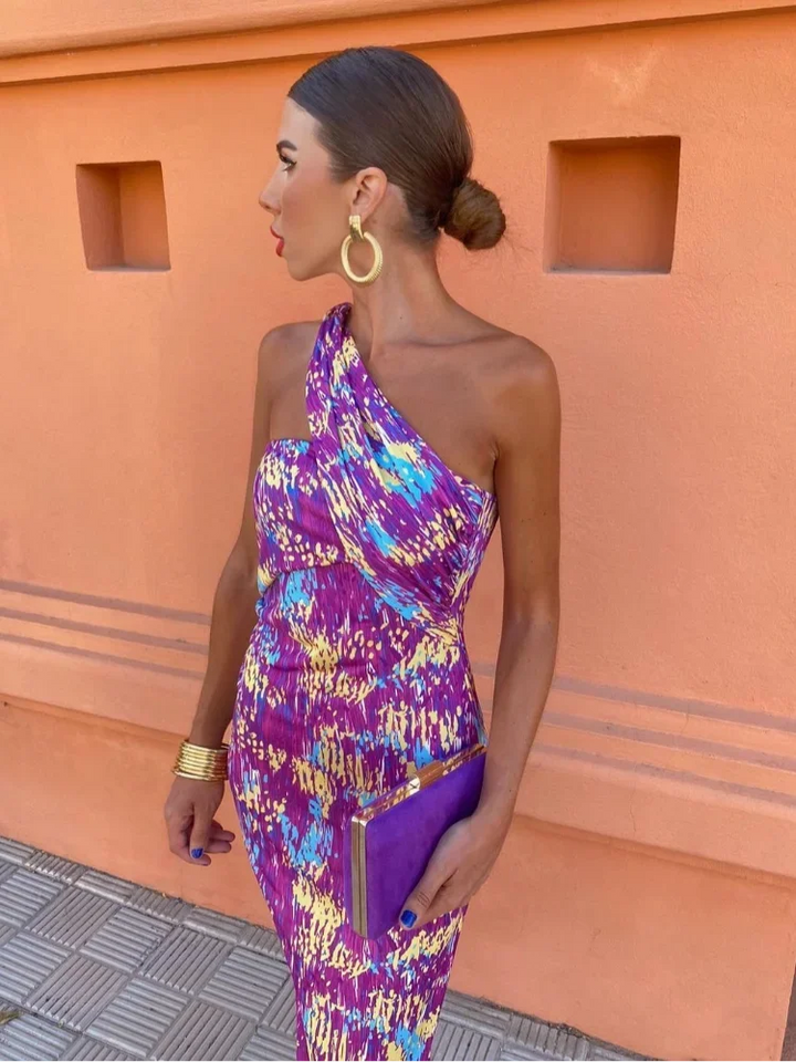 Mirielle | Sculpted Drape Gown