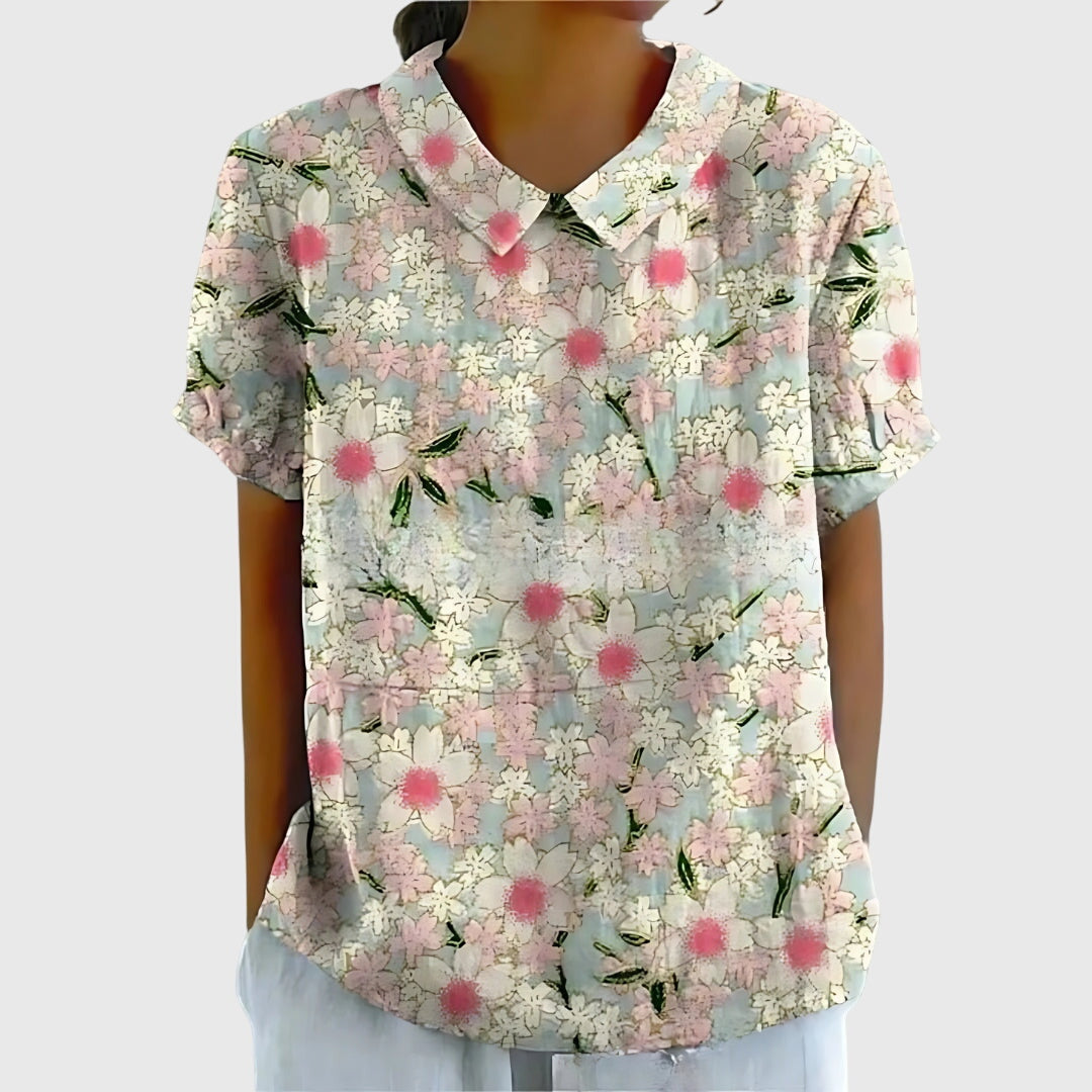 Flora | Chic Floral Blouse