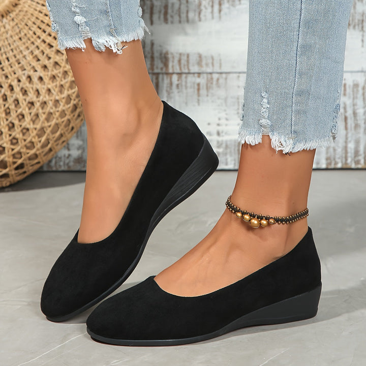 Babs - Wedge Ballerina Flats