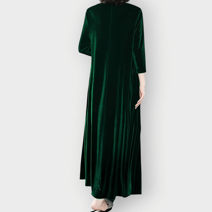 Nerina | Luxe Velvet Maxi Dress