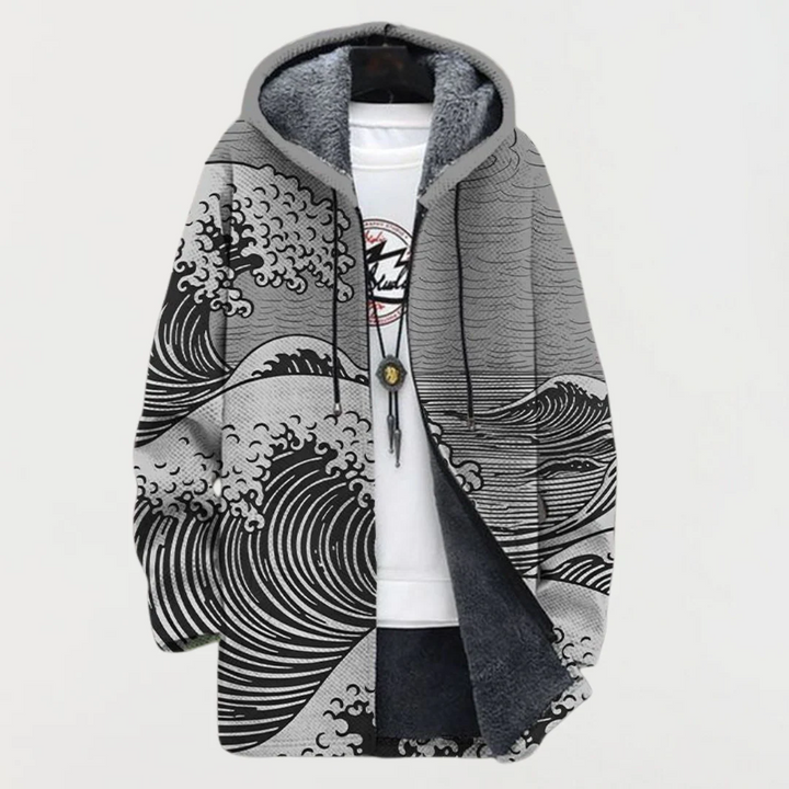 Seraphine | Art-Inspired Hooded Jacket