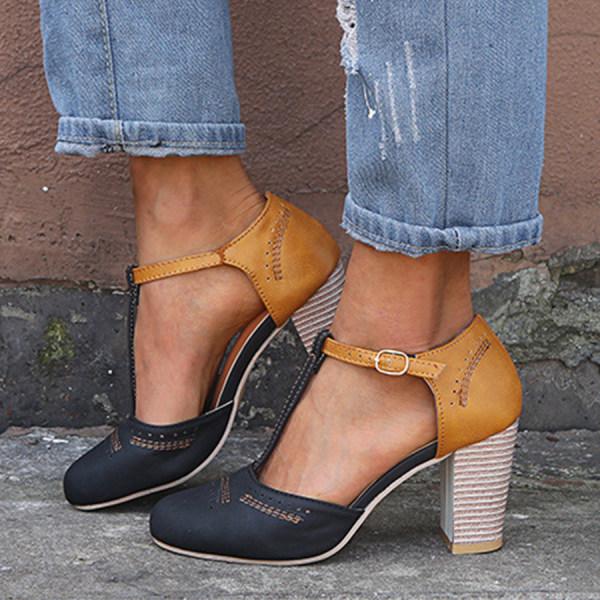Emily - Classic Everyday Heeled Shoes
