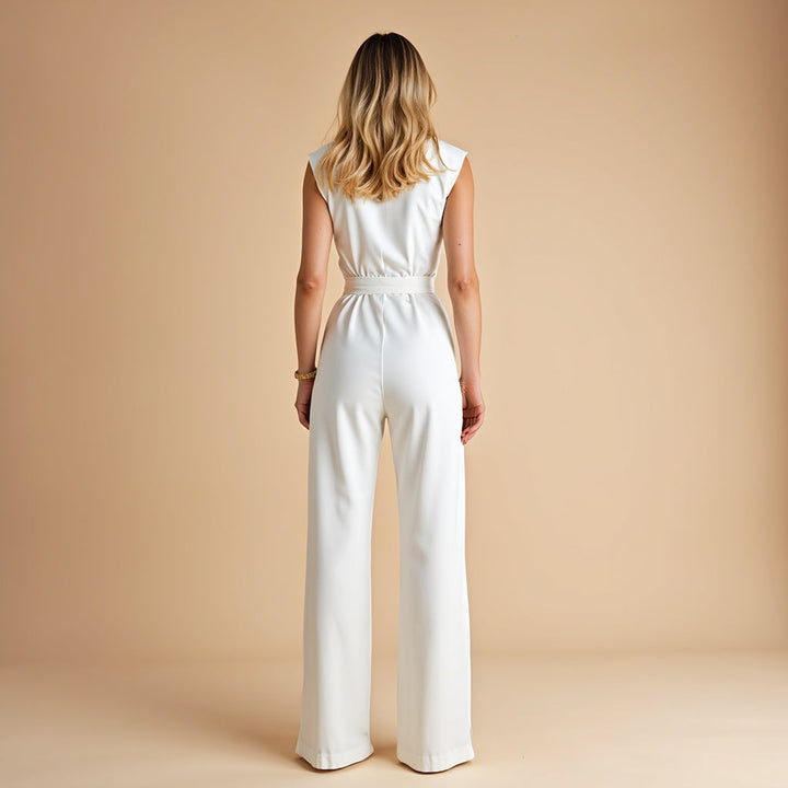 Cressida | Timeless Belted Jumpsuit